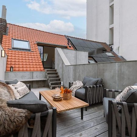 Beautiful Luxurious Mansion With Several Terraces Kortrijk Exterior photo